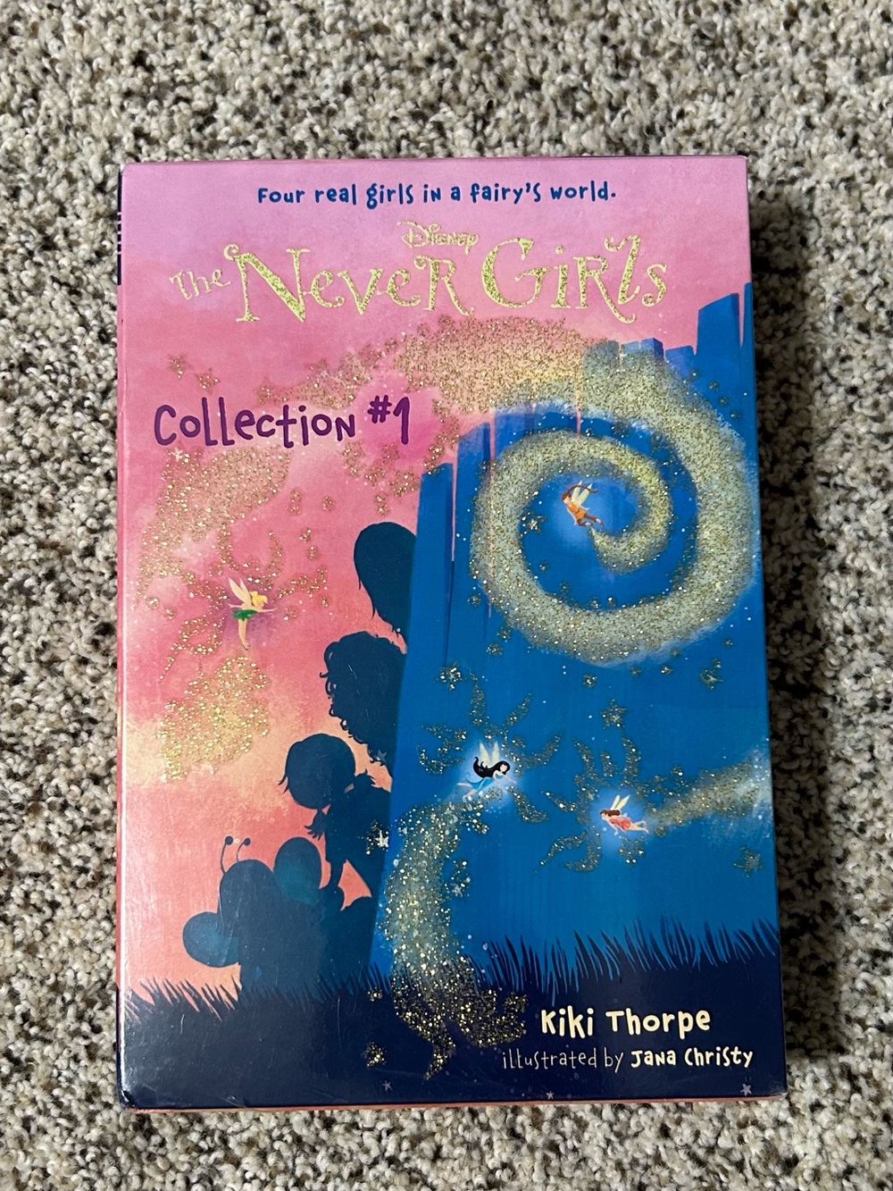 Disney The Never Girls Collection #1 New & Sealed Series 1-4 Books